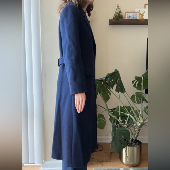 Pendleton 100% Virgin Wool Women’s Long Coat, Blue, Size 8 - Picture 5 of 15